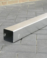 Aluminium Dunwandig vierkant Mof/spie